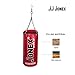 JJ Jonex Ultimate (2 Feet) Filled/Unfilled Heavy Punching Bag (PU) Material Boxing MMA Sparring Punching Training Kickboxing with Rust Proof Stainless Steel Hanging Chain (RED) (MYC)