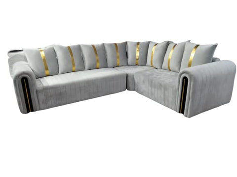 JYOTTO Sectional Sofa | furniture | Decent Shape Corner Sofa Set Side Handle