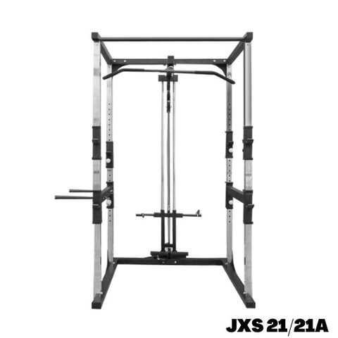 JXS-21/ 21A Power Rack and Lat Pull Down | Energie Fitness Equipment