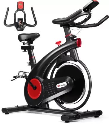 Powermax Fitness B-S2 Home Use Group Bike/Spin Bike Spinner Exercise Bike  (Black)