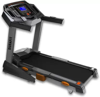 Durafit Heavy-Hike 2.5HP (Peak 5.0 HP) Motorized Foldable Treadmill with Auto-Incline Treadmill