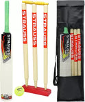 Strauss Popular Willow Cricket Bat (Size-6) Cricket Kit