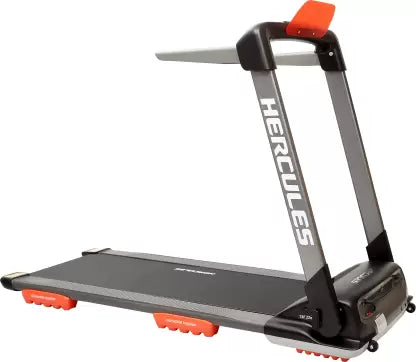 Hercules Fitness Motorized Treadmill for home use with compact space. home Gym cardio, Treadmill for home Treadmill