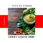 Curry leaves podi | JYOTTO FOODS