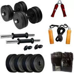 Up Growth 10 kg (2.5kg X 4) with accessory Adjustable Dumbbell Gym & Fitness Kit