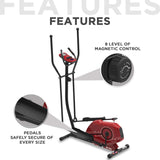 EH-300 Elliptical Cross Trainer with Hand Pulse