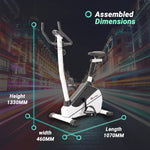 BU-610 Magnetic Upright Bike with LCD Display