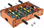 Football Table Soccer Game with 4 Rods Foosball Board Game