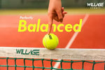 WILLAGE Tennis Ball | Tennis Cricket Ball Light Weight Tennis Ball  (Pack of 3)