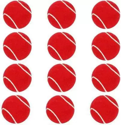 AQUILA Premium quality Red Tennis Balls set of 12 Tennis Ball  (Pack of 6)