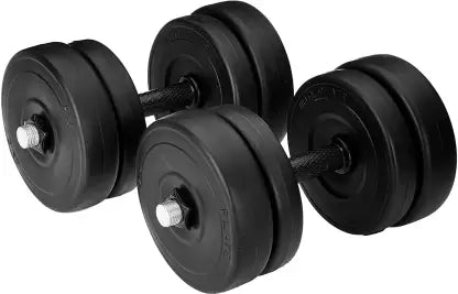 Unishore PVC 8 KG Home Gym Combo Weight Plates Set Gym & Fitness Kit