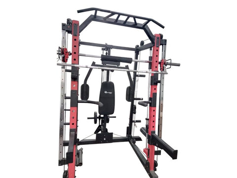 O-020A Smith Machine With Power Cage - Powermax Fitness