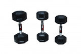 SOLID RUBBER DUMBBELLS | STRENGTH TRAINING
