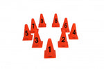 NUMBERED CONE MARKER (SET OF 09 PC)