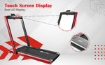 JogPad-2® Touch Screen Dual Display Treadmill with Bluetooth Speaker | Powermax Fitness