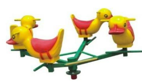 FOUR SEATER MERRY GO  ROUND - DUCK