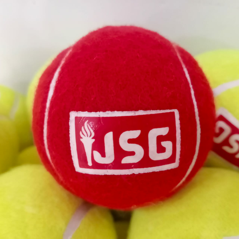 JSG cricket tennis ball pack of 3 Tennis Ball  (Pack of 3, Red)
