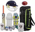 SG Cricket kit with Helmet And Ball