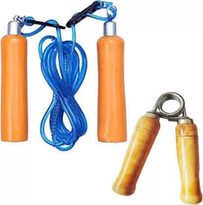 Hipkoo Sports FIGHTER ROPE AND HAND GRIP Gym & Fitness Kit