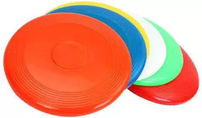 Flying Disc Pack of 2 Pcs Plastic Discus Throw Disc