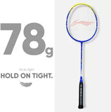 LI-NING-Superlite Blue, Yellow Strung Badminton Racquet  (Pack of: 1, 78 g)