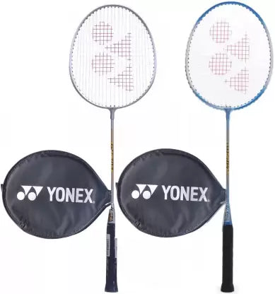 YONEX GR 303 Multicolor Strung Badminton Racquet  (Pack of: 2, 90 g)