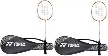 YONEX ZR 100 ORANGE Orange Strung Badminton Racquet  (Pack of: 2, 90 g)
