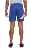 Solid Men Light Blue Sports Shorts