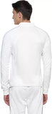 Solid Men Polo Neck White T-Shirt