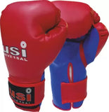 usi BOUNCER BOXING GLOVE Boxing Gloves (Red)