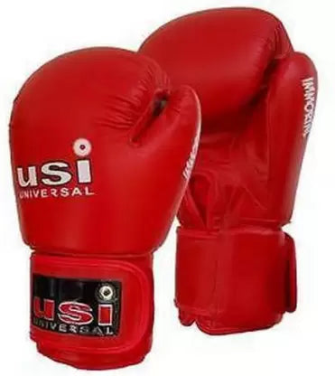 usi Immortal Amateur Competition Boxing Gloves  (Red)