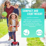 Kids kick scooter Toddlers 3 LED Wheels Lightweight-