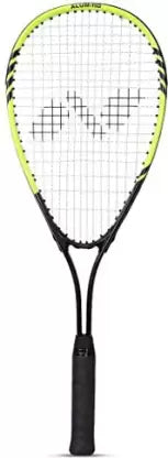 NIVIA Attack Ti- Junior (25") Yellow, Black Strung Squash Racquet